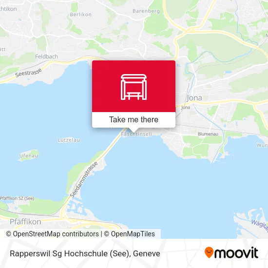 Rapperswil Sg Hochschule (See) map