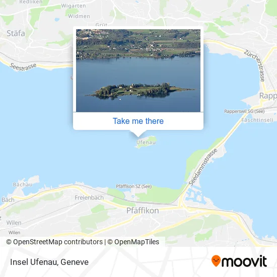 Insel Ufenau map