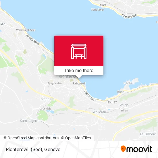 Richterswil (See) map