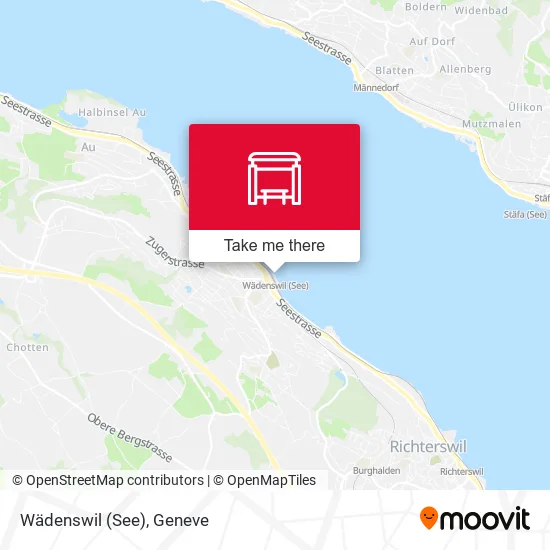Wädenswil (See) map