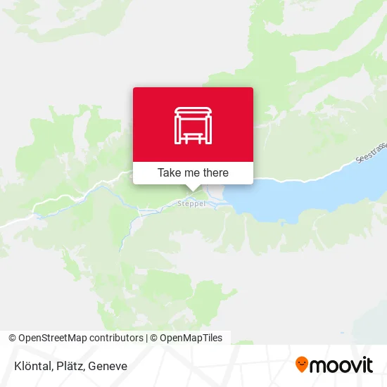 Klöntal, Plätz map