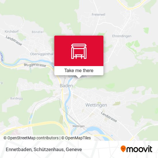 Ennetbaden, Schützenhaus map