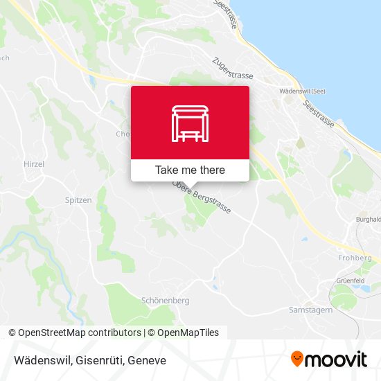 Wädenswil, Gisenrüti map