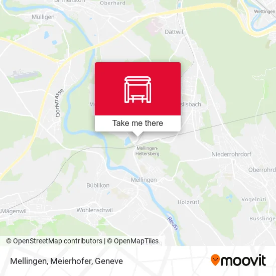 Mellingen, Meierhofer map