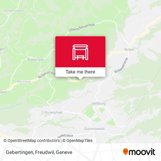 Gebertingen, Freudwil map