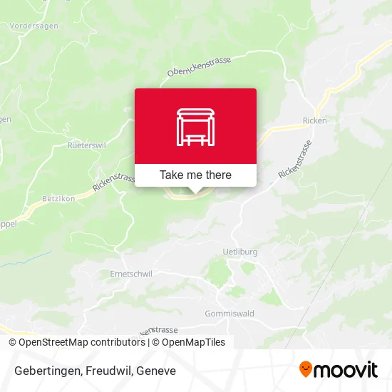 Gebertingen, Freudwil map