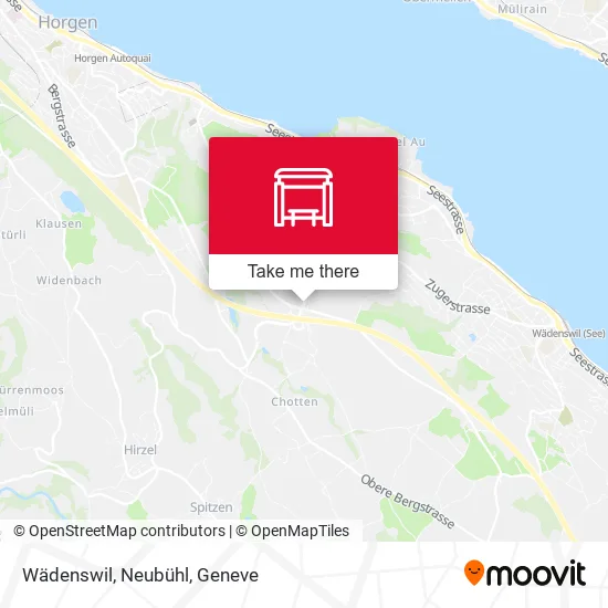 Wädenswil, Neubühl map