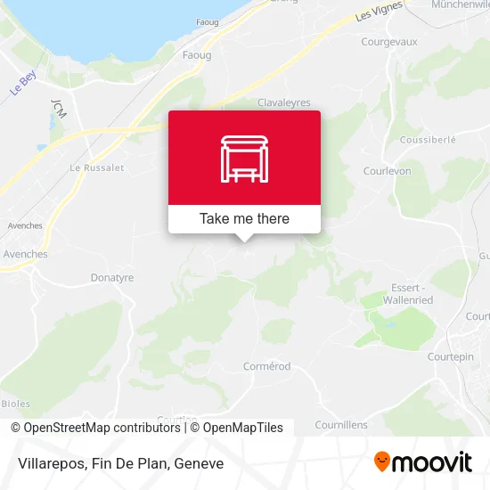 Villarepos, Fin De Plan map