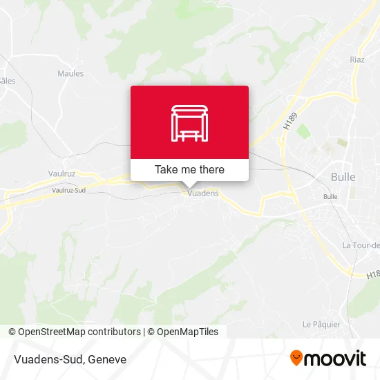 Vuadens-Sud map