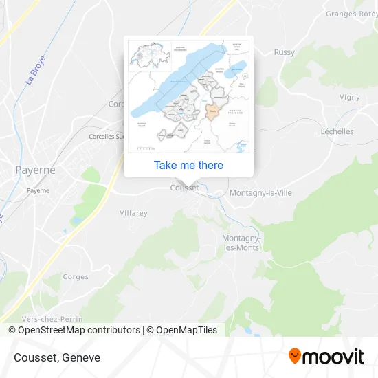 Cousset map