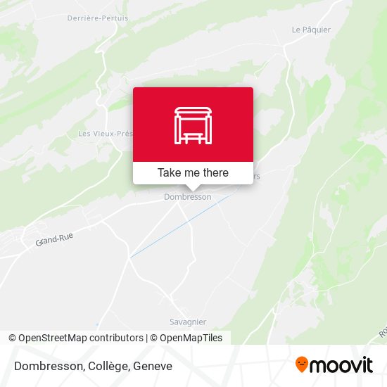 Dombresson, Collège map