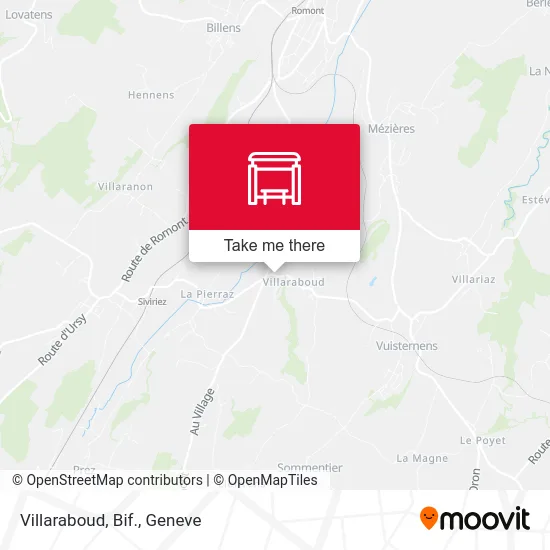 Villaraboud, Bif. map