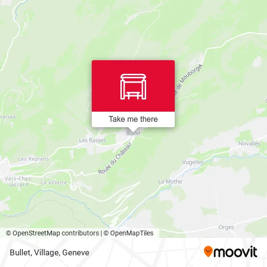 Bullet, Village map