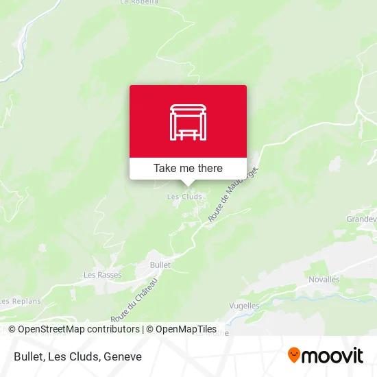 Bullet, Les Cluds map