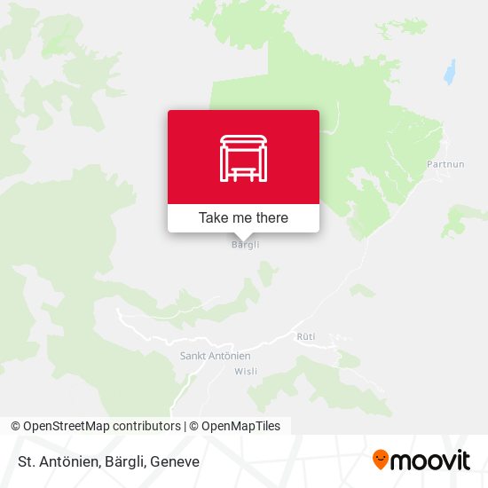 St. Antönien, Bärgli map