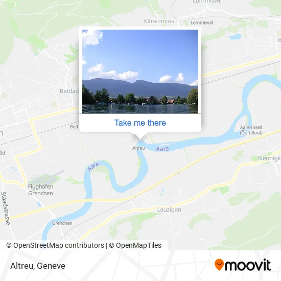 Altreu map