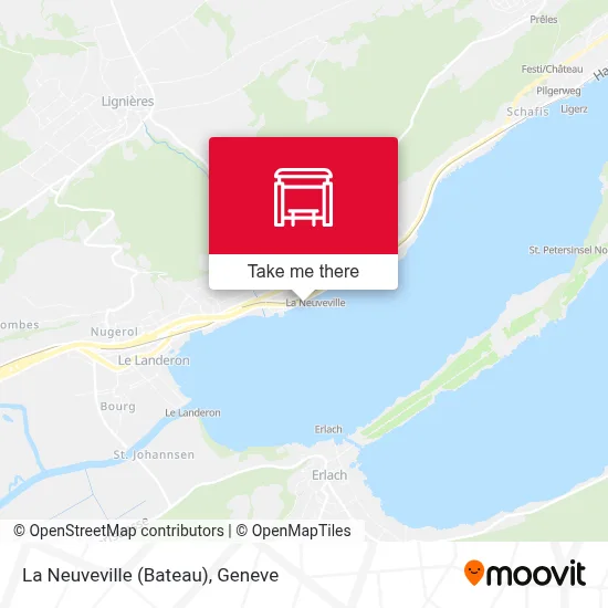 La Neuveville (Bateau) map