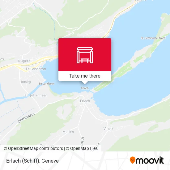 Erlach (Schiff) map
