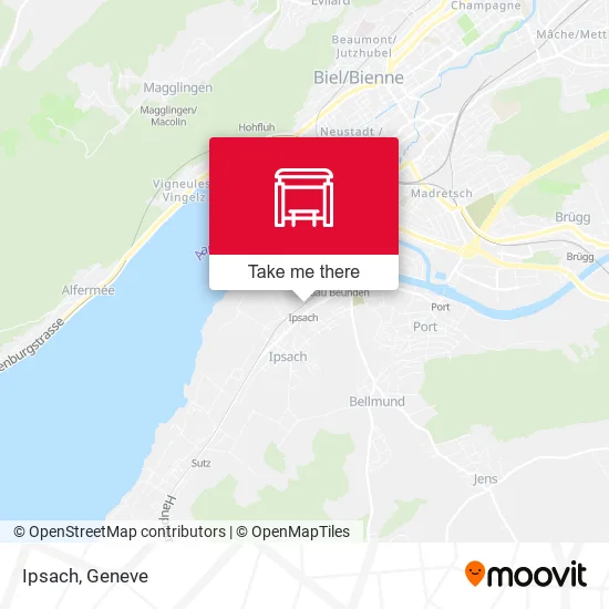 Ipsach map