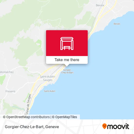 Gorgier-Chez-Le-Bart map