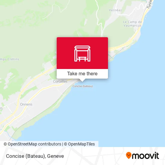 Concise (Bateau) map