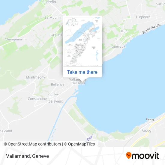 Vallamand map