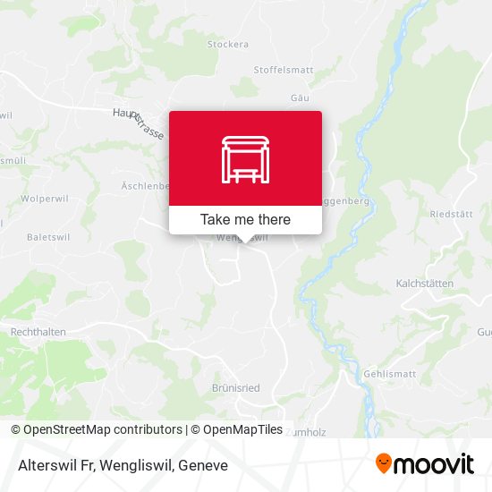 Alterswil Fr, Wengliswil map