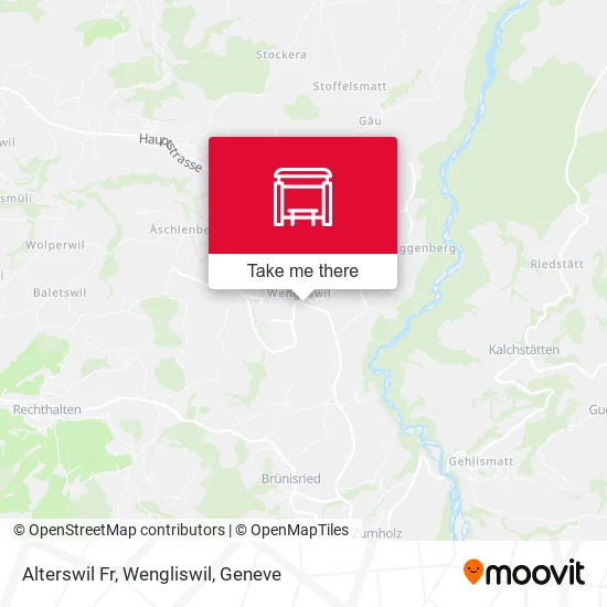 Alterswil Fr, Wengliswil map