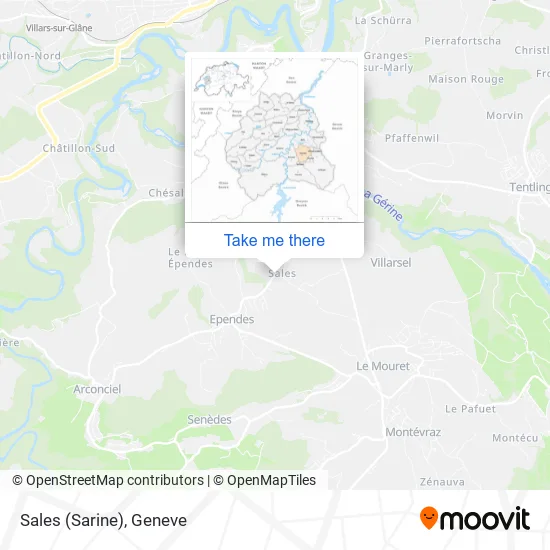Sales (Sarine) map