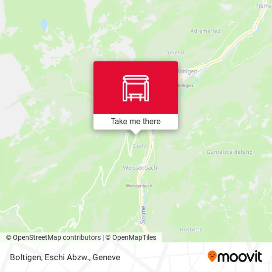 Boltigen, Eschi Abzw. map