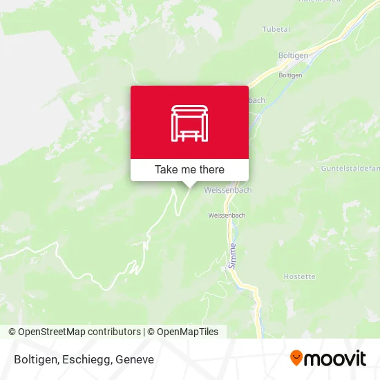 Boltigen, Eschiegg map