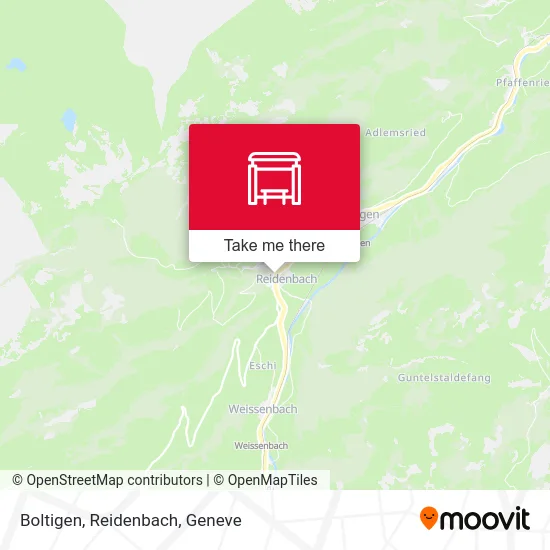 Boltigen, Reidenbach map