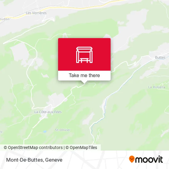 Mont-De-Buttes map