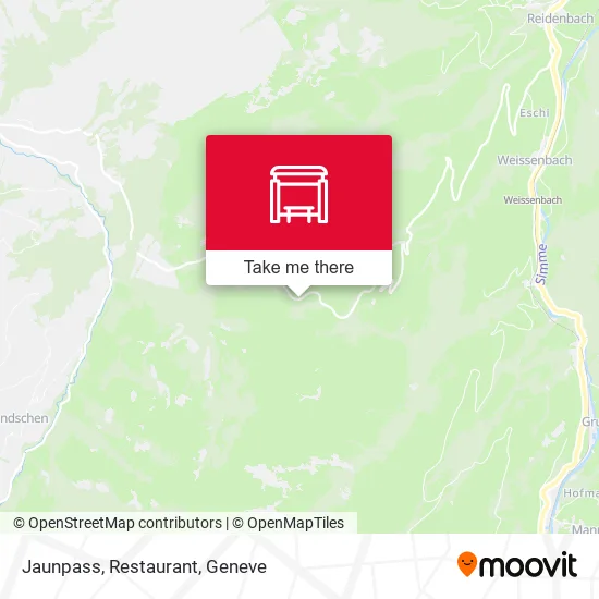 Jaunpass, Restaurant map