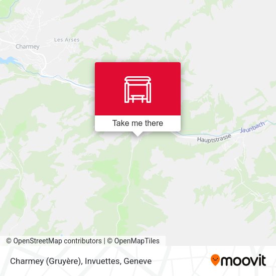 Charmey (Gruyère), Invuettes map