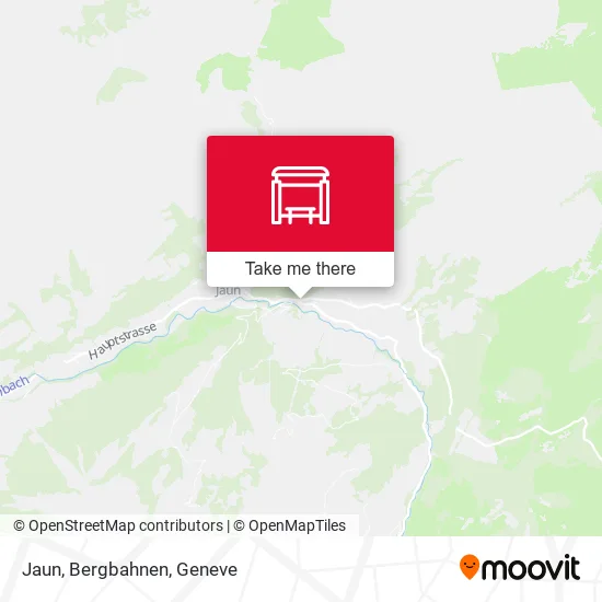Jaun, Bergbahnen map