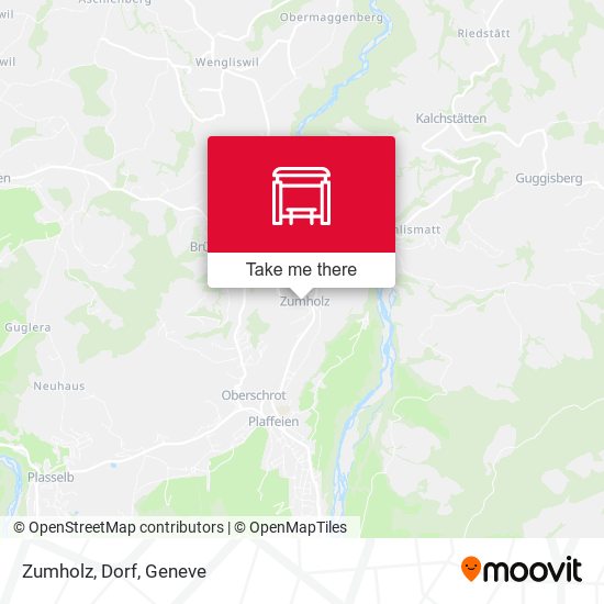 Zumholz, Dorf map