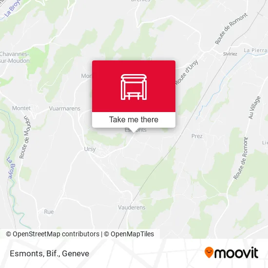 Esmonts, Bif. map