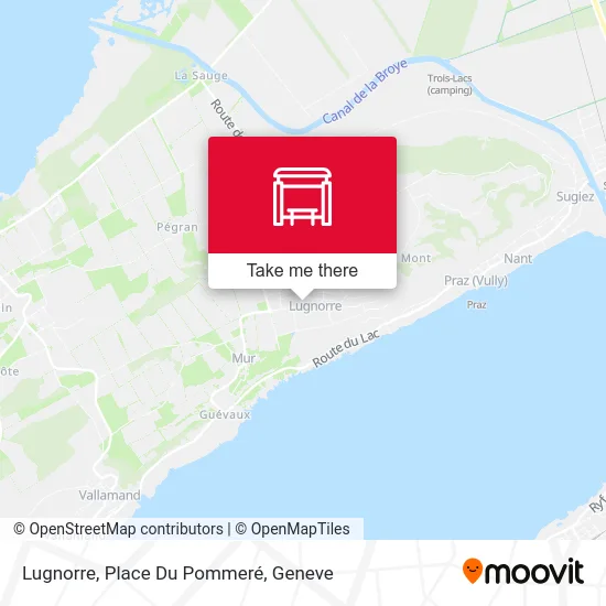 Lugnorre, Place Du Pommeré map