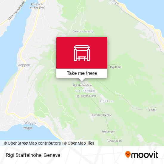 Rigi Staffelhöhe map