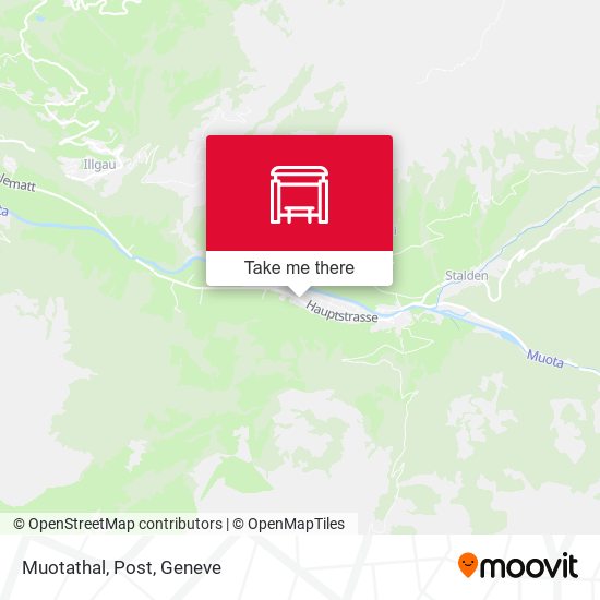 Muotathal, Post map