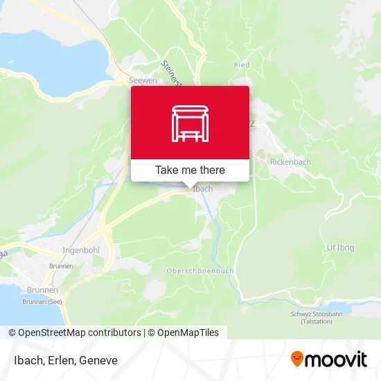 Ibach, Erlen map