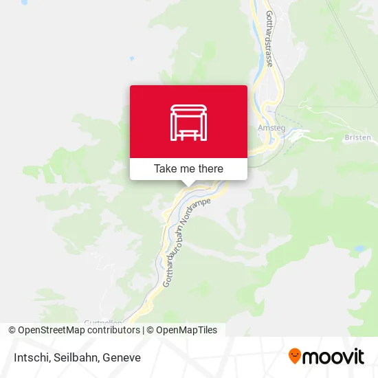 Intschi, Seilbahn plan