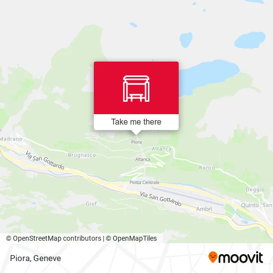 Piora map