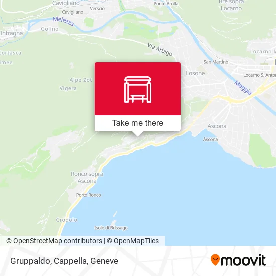 Gruppaldo, Cappella map