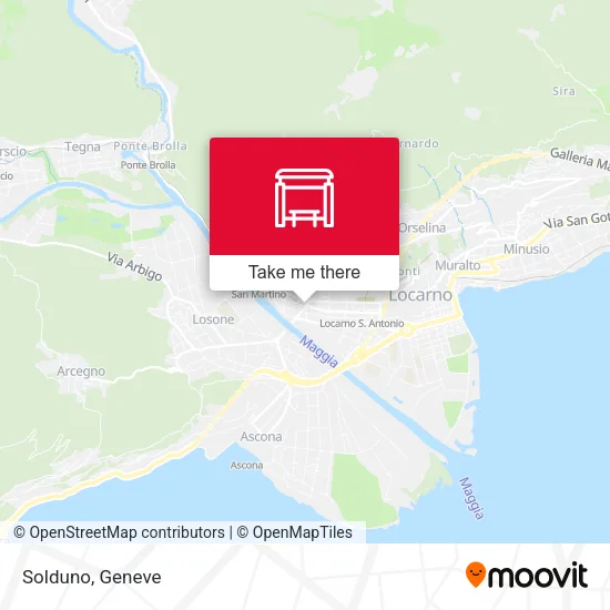 Solduno map