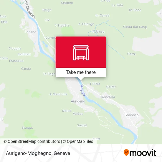 Aurigeno-Moghegno map