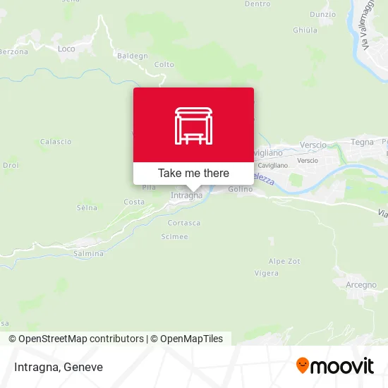 Intragna map