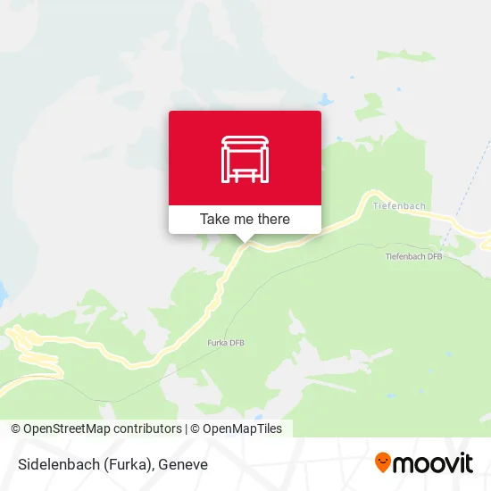 Sidelenbach (Furka) map