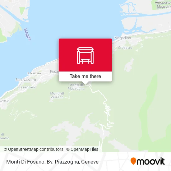 Monti Di Fosano, Bv. Piazzogna plan